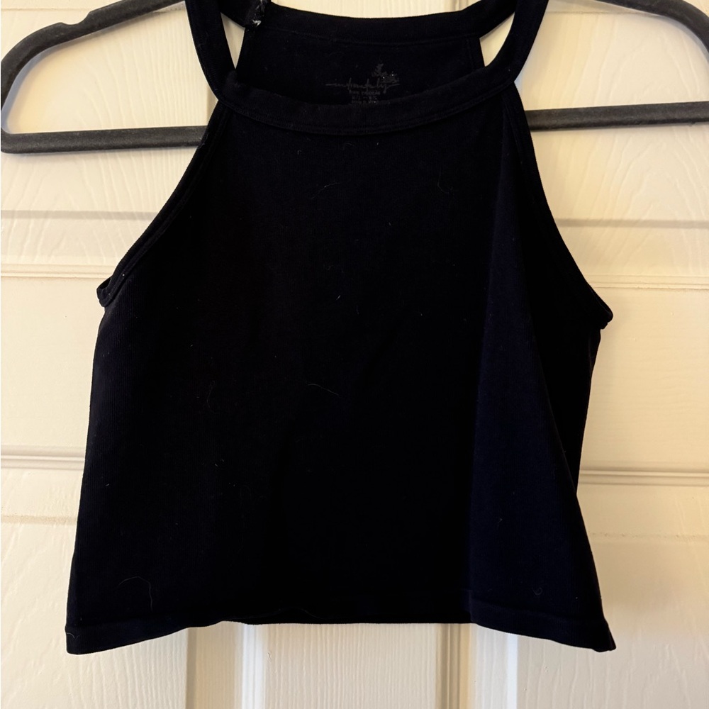 Free People Black Tank Top